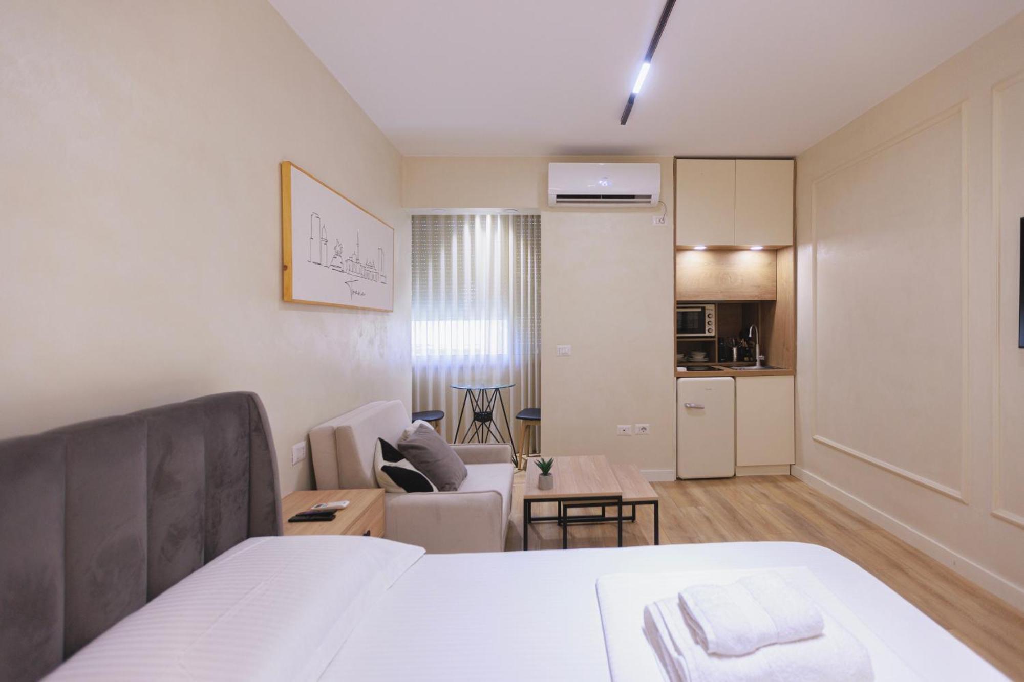 Syncron Apartments In The Center Of Tirana Exteriér fotografie